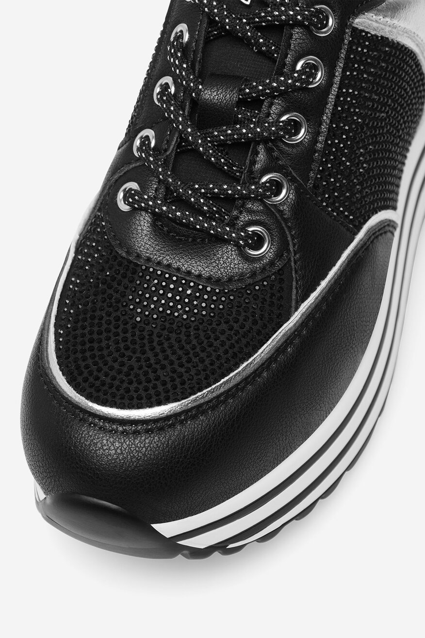 Sneakerși EVA MINGE NEGRU - 5905588475026