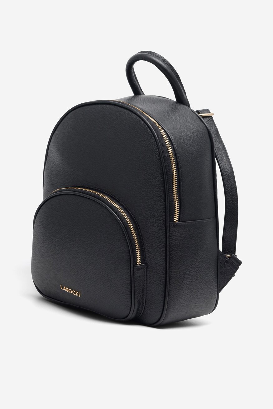 Lasocki - Plecak skórzany - 5904862661377