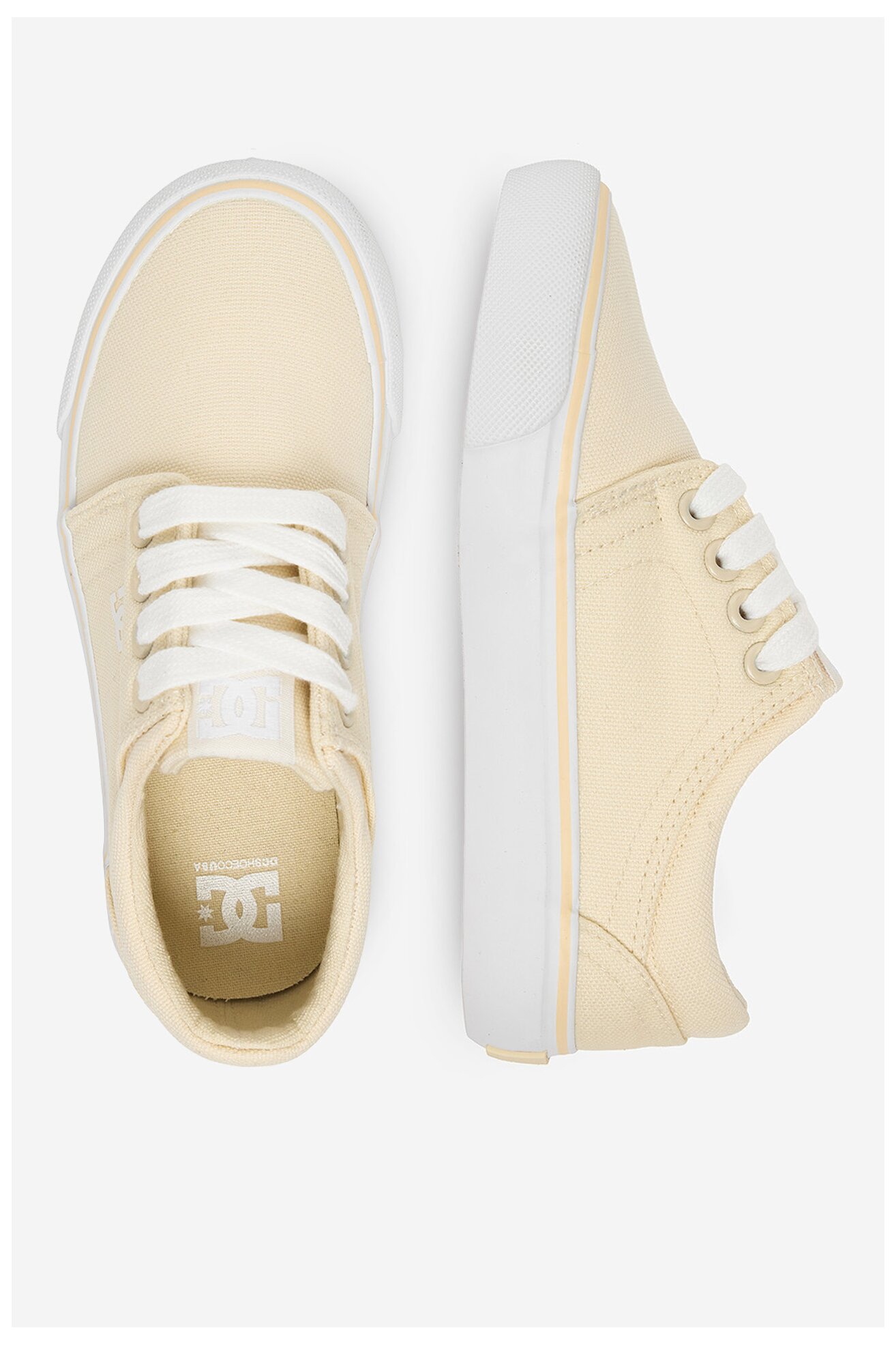 Trampki DC Shoes CEOWB-LEA-ZL-DC001-DZ Żółty