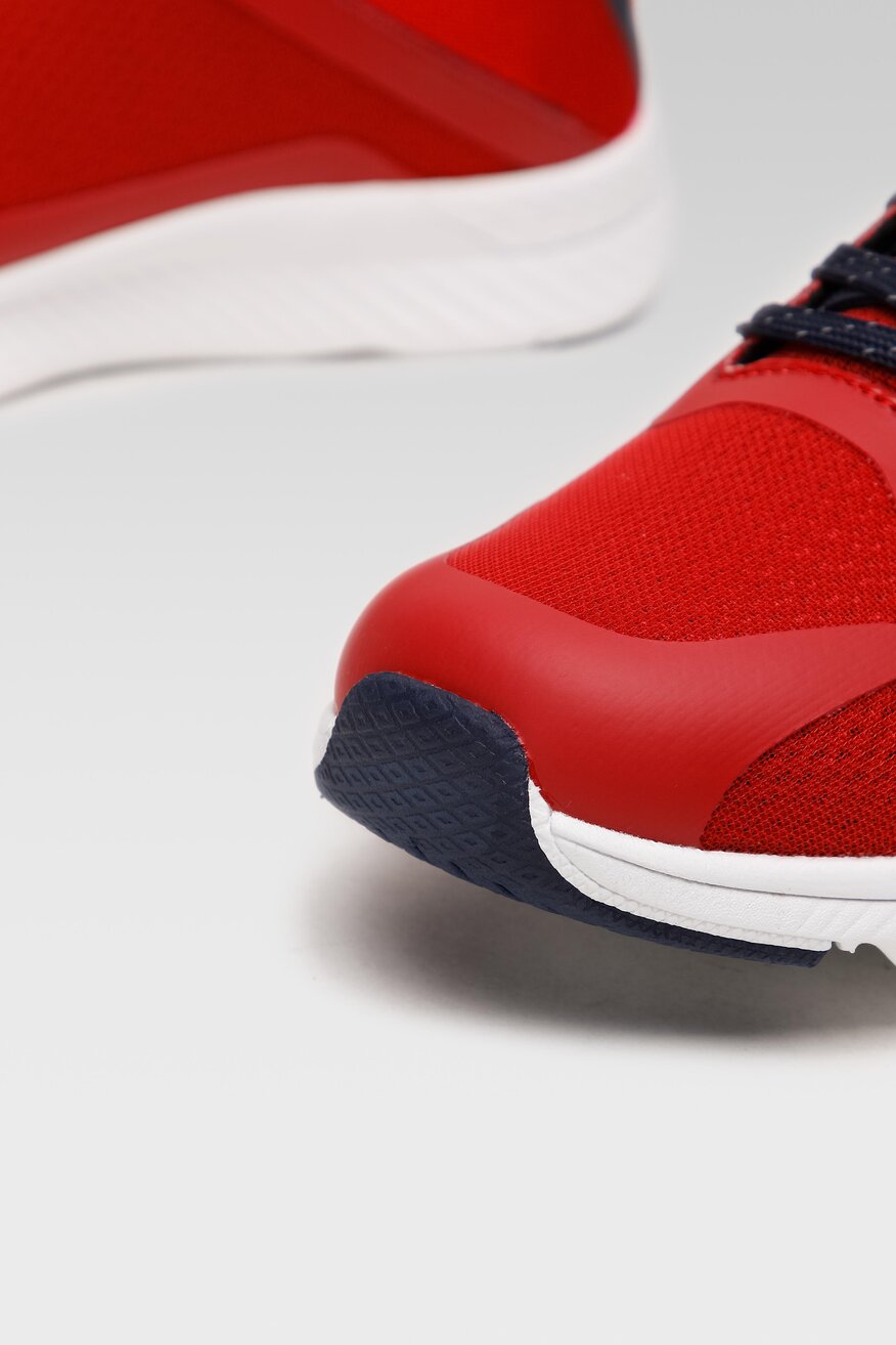 
                Champion - Obuwie sportowe czerwone sznurowane - 5903698773469