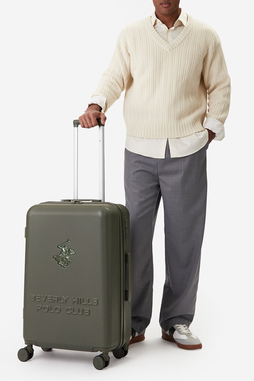 Валіза Beverly Hills Polo Club ХАКІ - 5906751529195