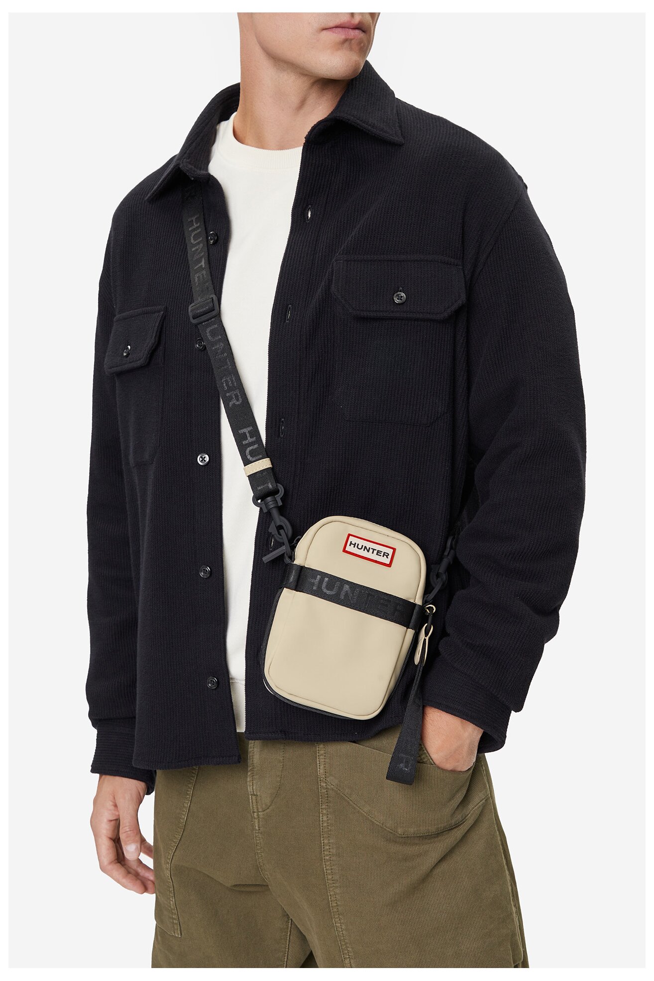 Сумка Чоловіча HUNTER C-HTR-XC-003-08 БЕЖЕВИЙ