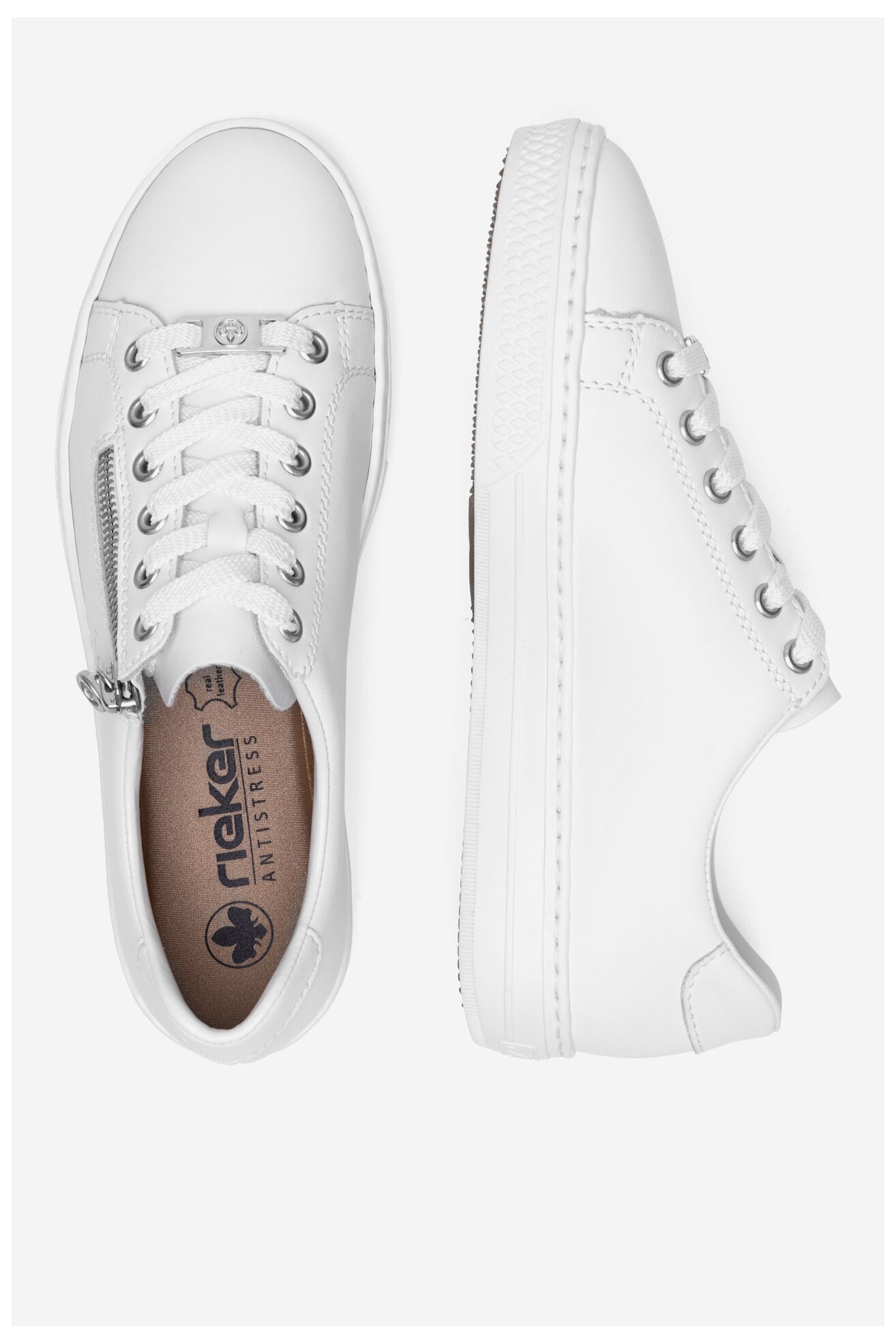 Tornacipő Rieker L59L1-83 FEHÉR