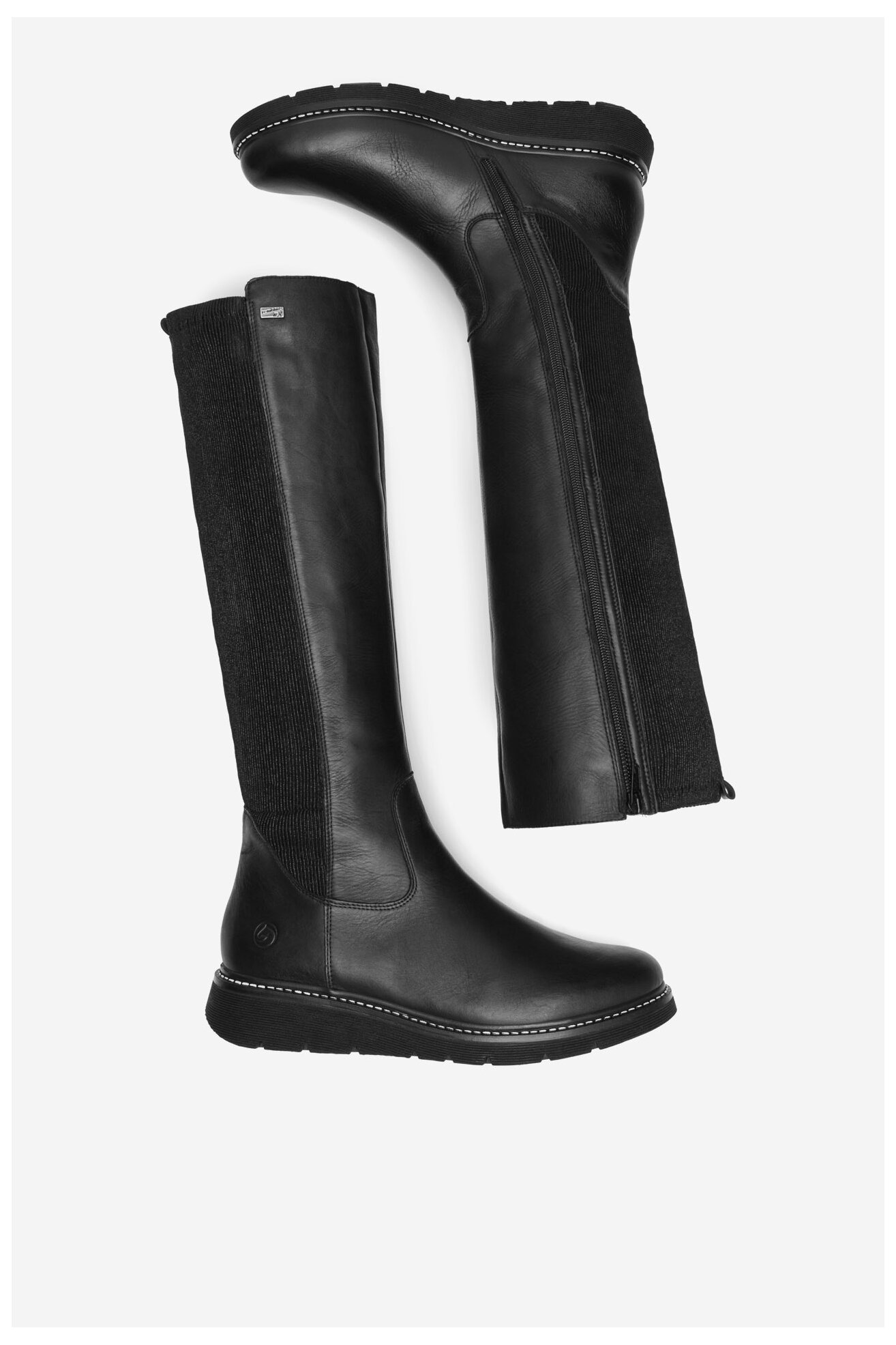 Kozaki Remonte D3975-01 Czarny