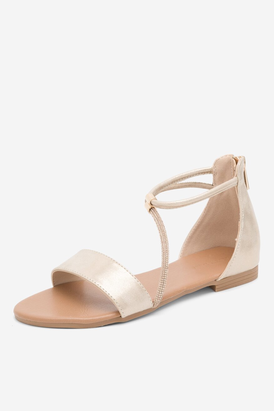 Jenny Fairy - Sandały złote - 5904862773308