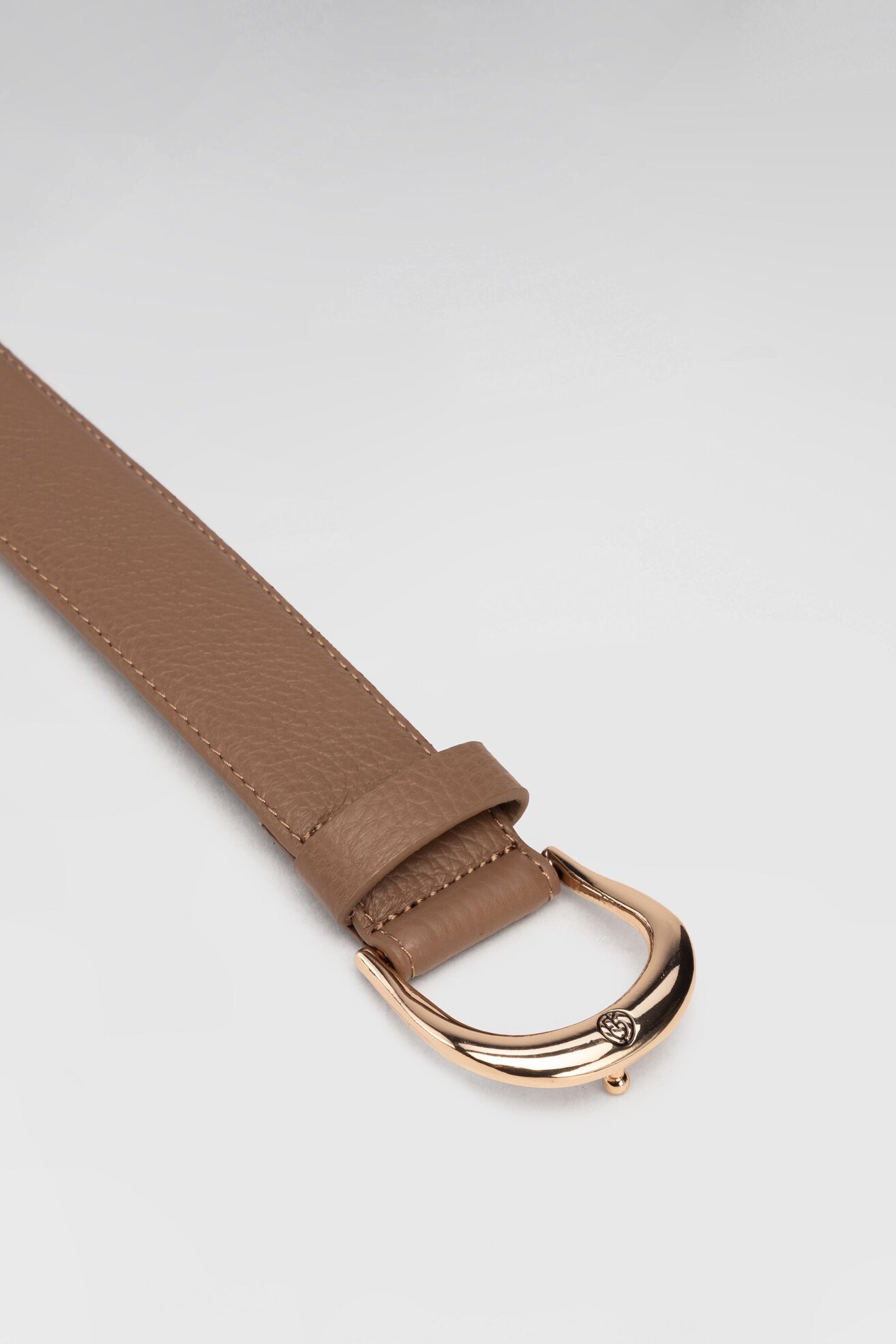 Pasek damski Gino Rossi O3W2-006-SS21 Beżowy