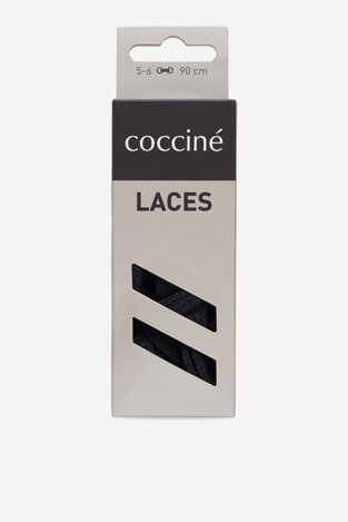 Шнурівки Coccine SZNUROWADŁA 90 CM P7 BAWEŁNIANE V.AZ ЧОРНИЙ