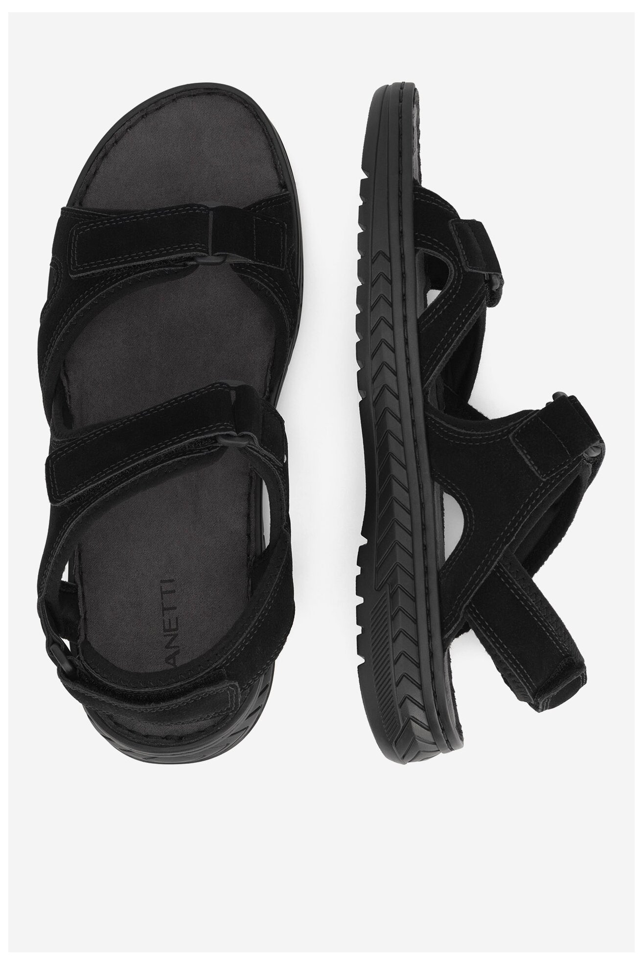 Szandál Lanetti TEREK-02 MBS FEKETE