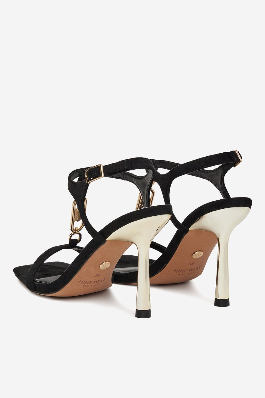 Sandály NINE WEST ČERNÁ - 5906751018606