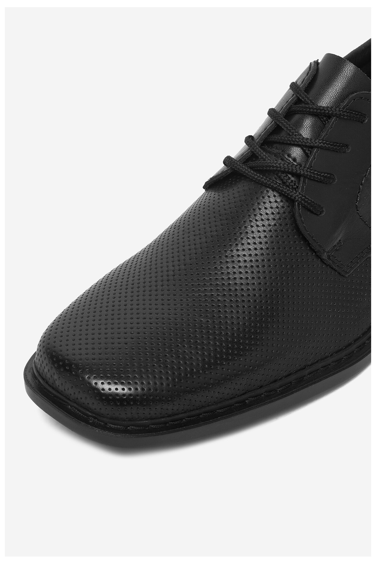 Półbuty Rieker CEO-B0804-00 Czarny