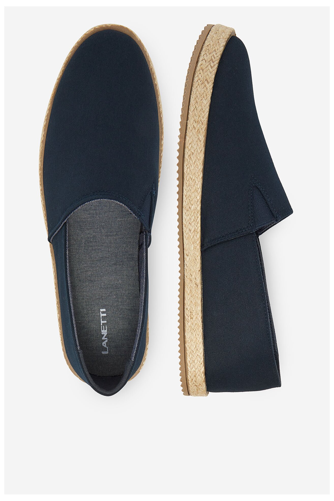 Eспадрили Lanetti MF1594-1 КОБАЛТОВО СИНЬО