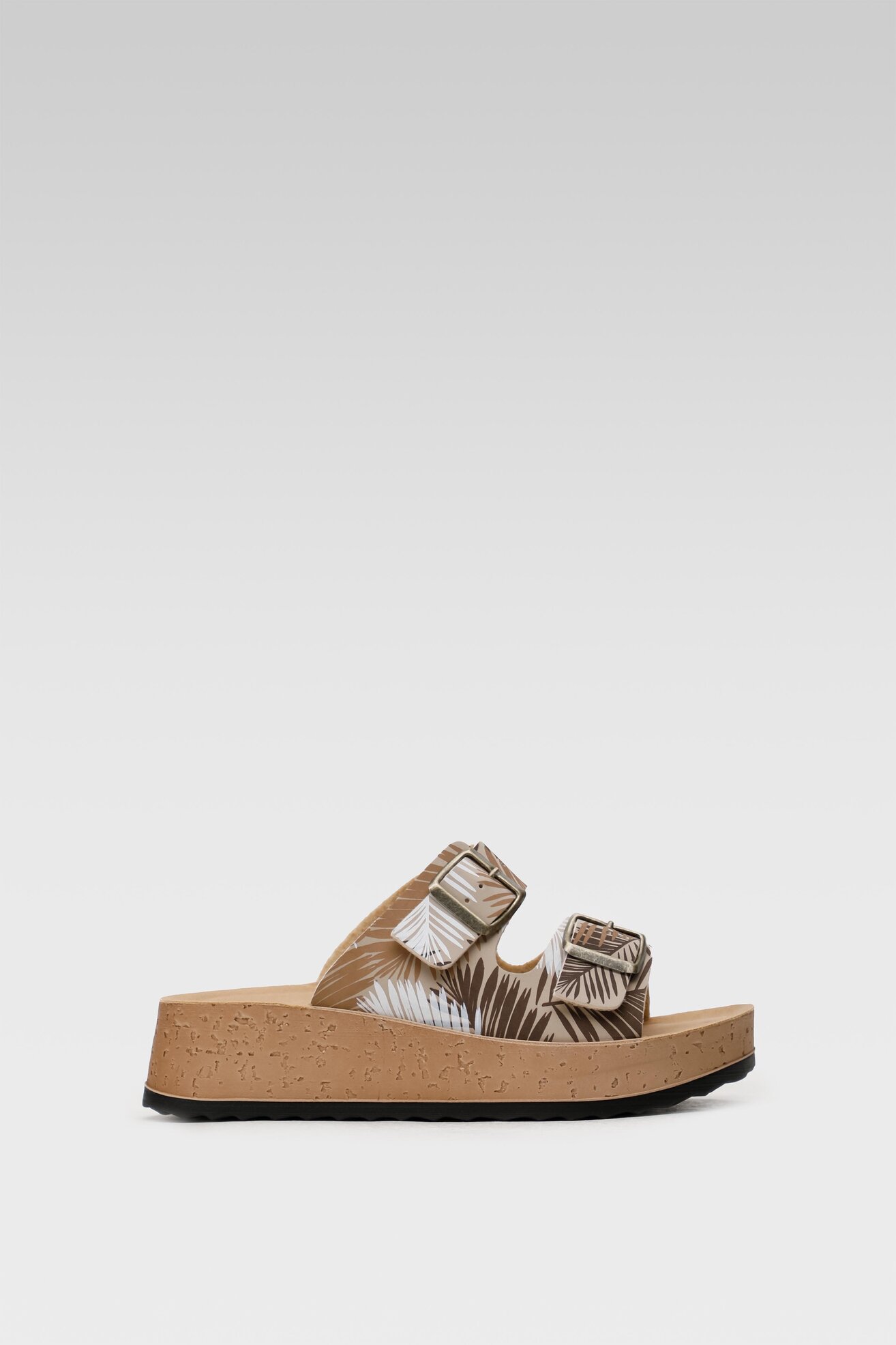 Klapki Inblu PKS1AQ01 Beżowy