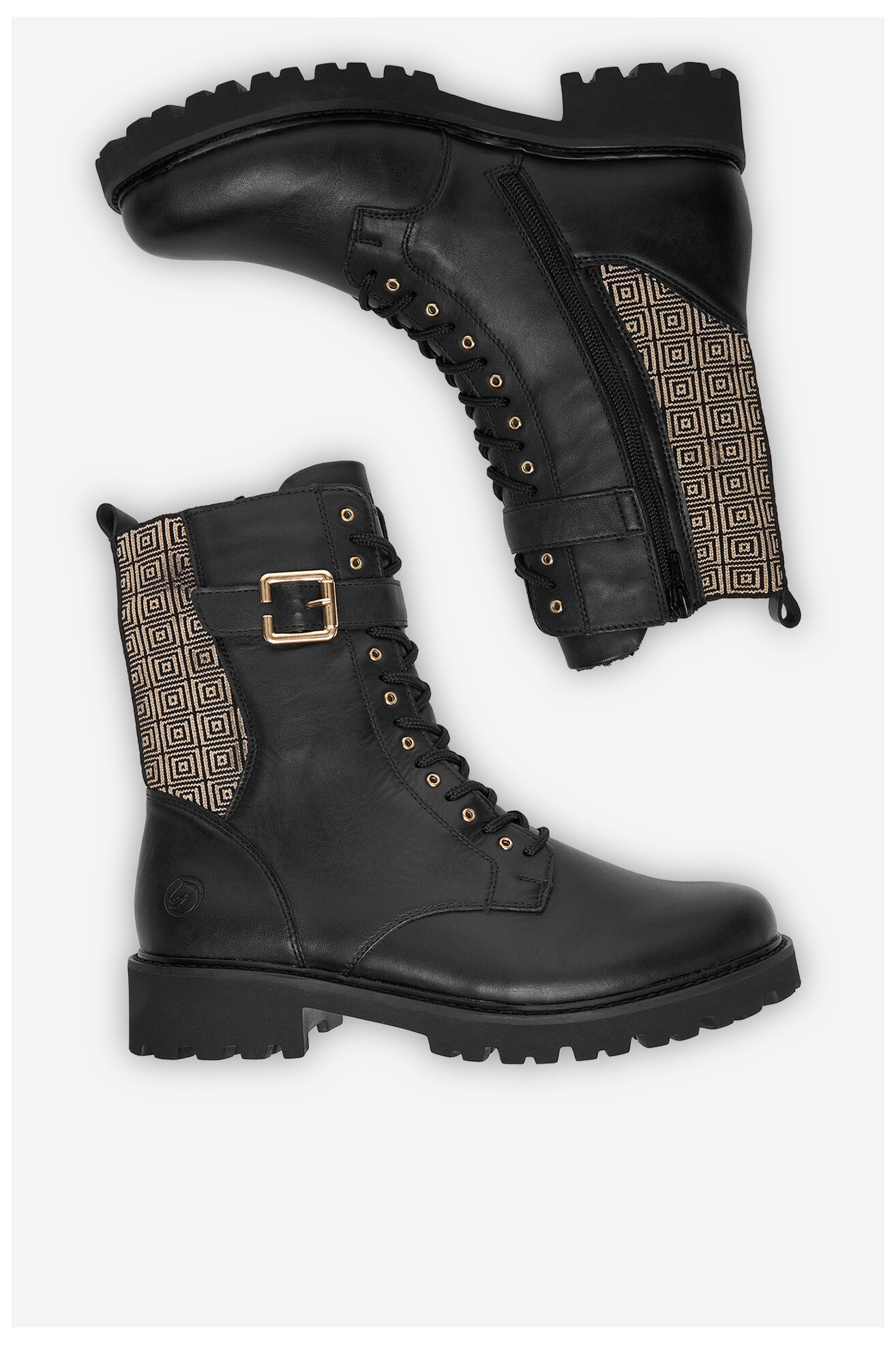 Черевики Remonte D8658-03 ЧОРНИЙ