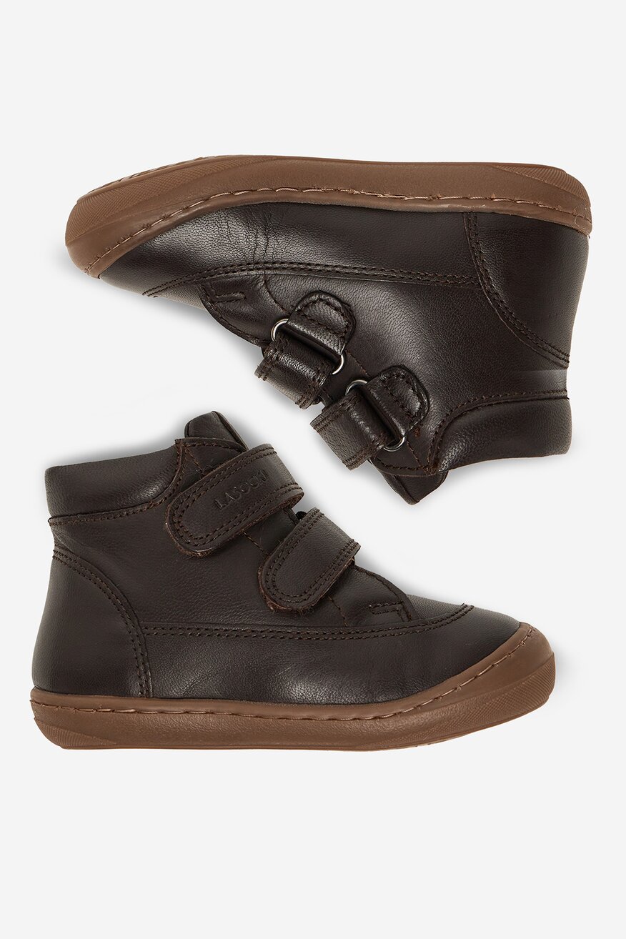 Šněrovací vyšší obuv Lasocki Kids HNĚDÁ - 5906751249116
