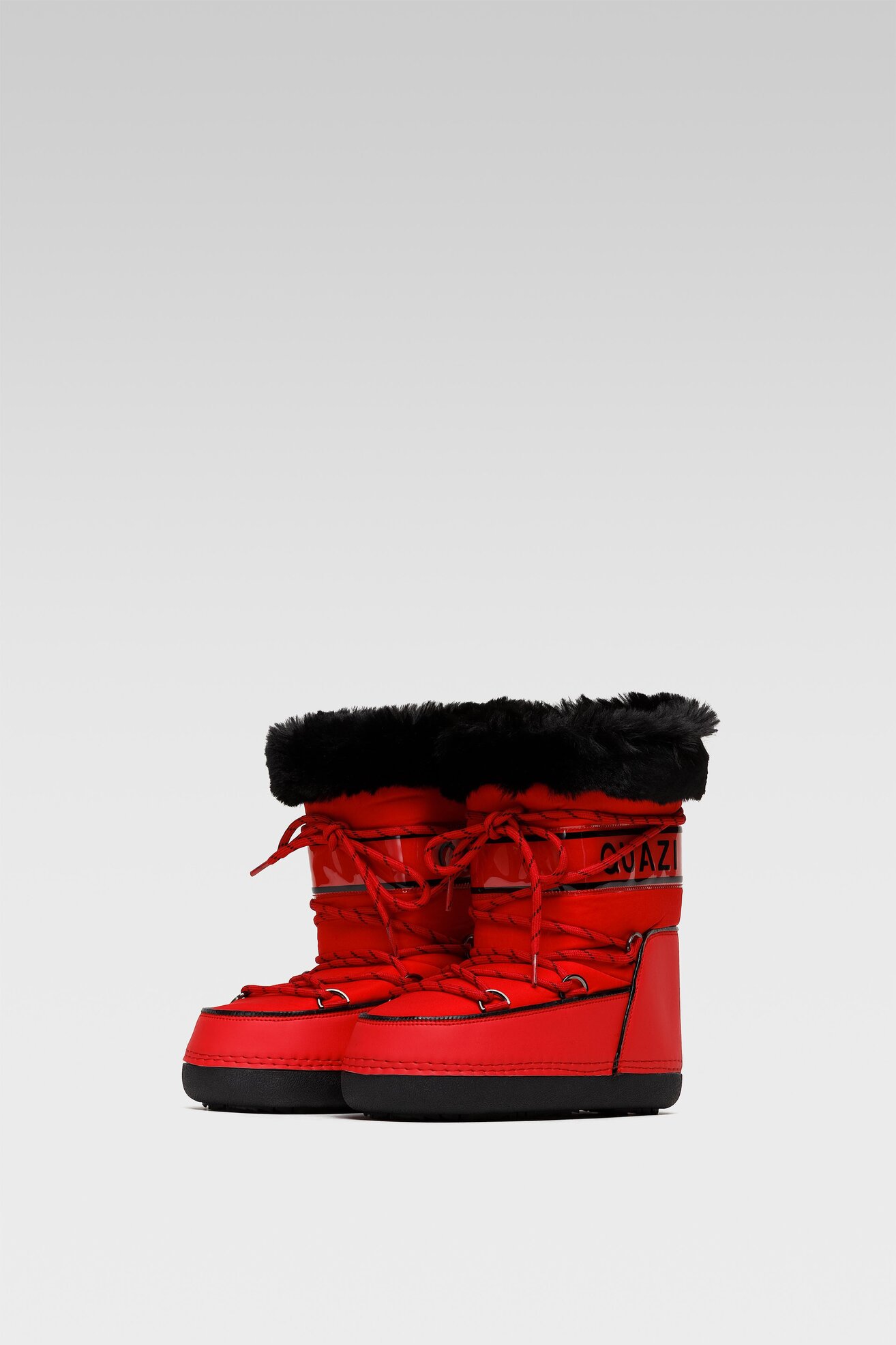 Botki Quazi NS9042-01 Czerwony