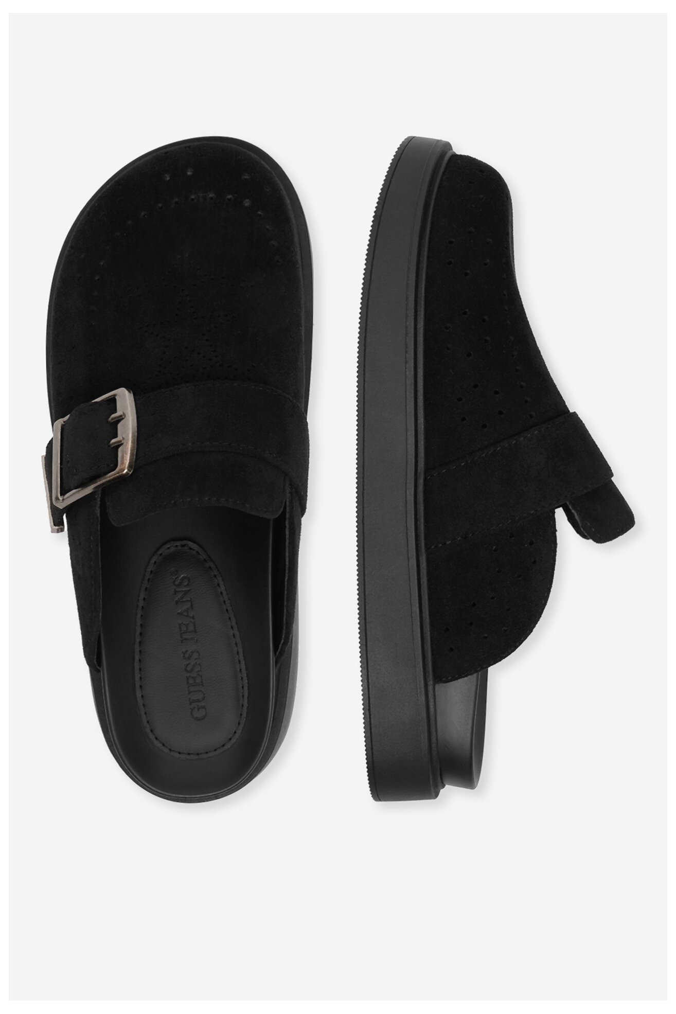 Klapki GUESS JEANS EO-HY2T709-3 Czarny