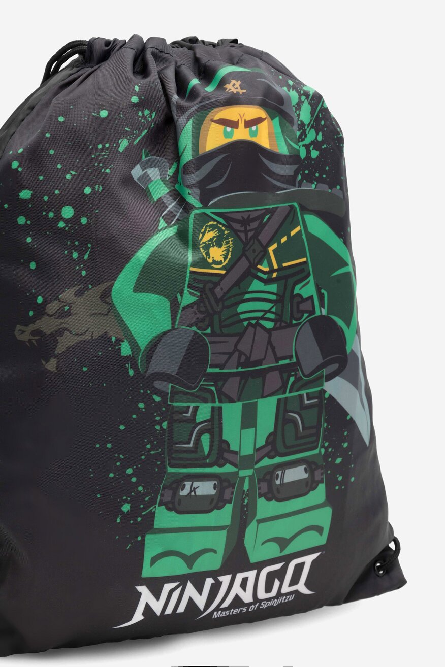 Săculeț pentru încălțăminte Lego NEGRU - 5904862903033