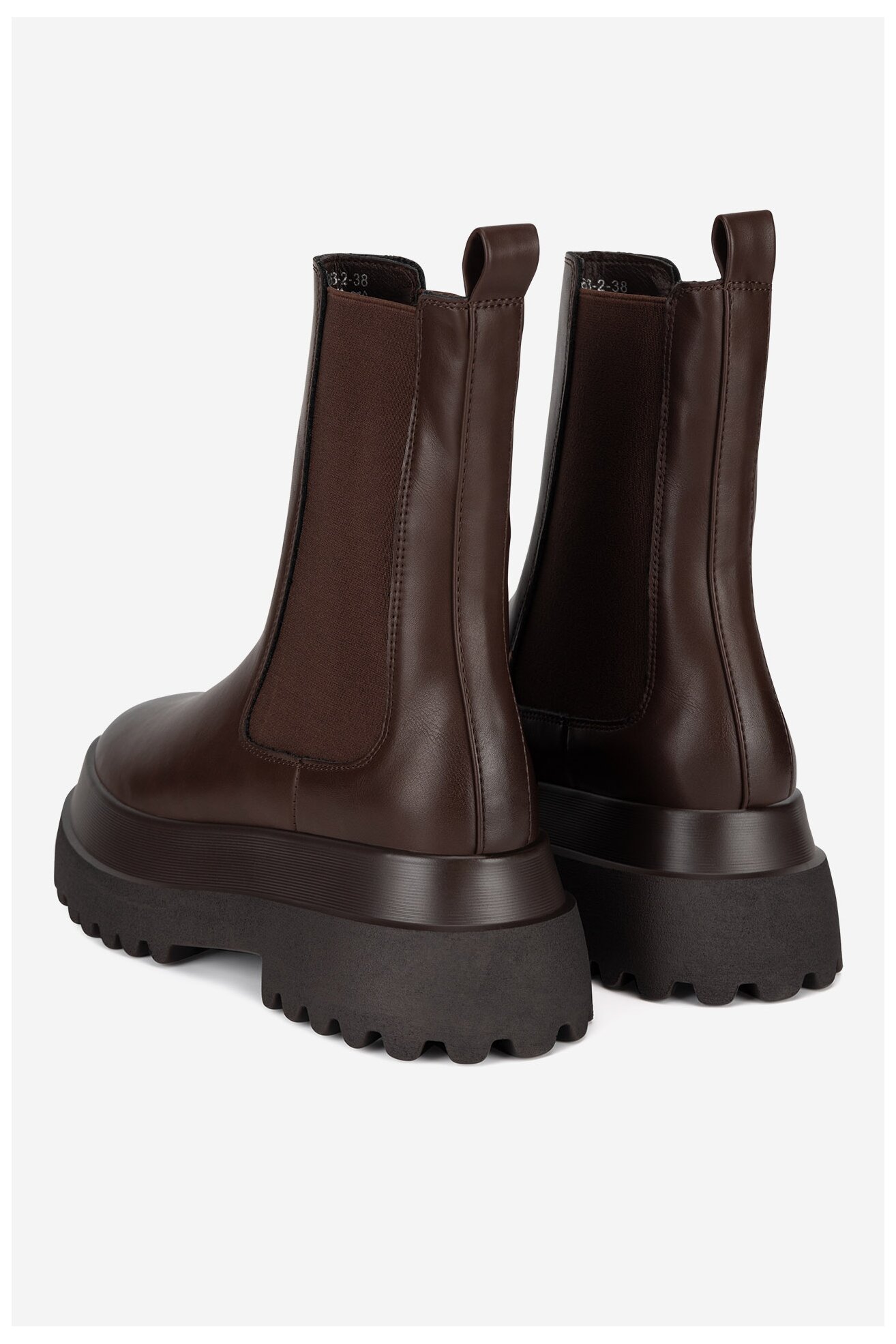 Botki DeeZee HY91963-2 Brązowy