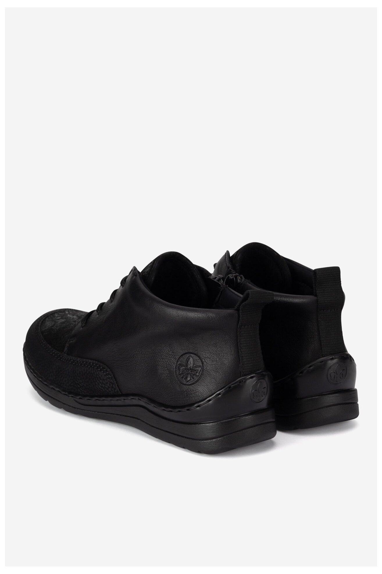 Duboke cipele Rieker 48922-00 CRNA