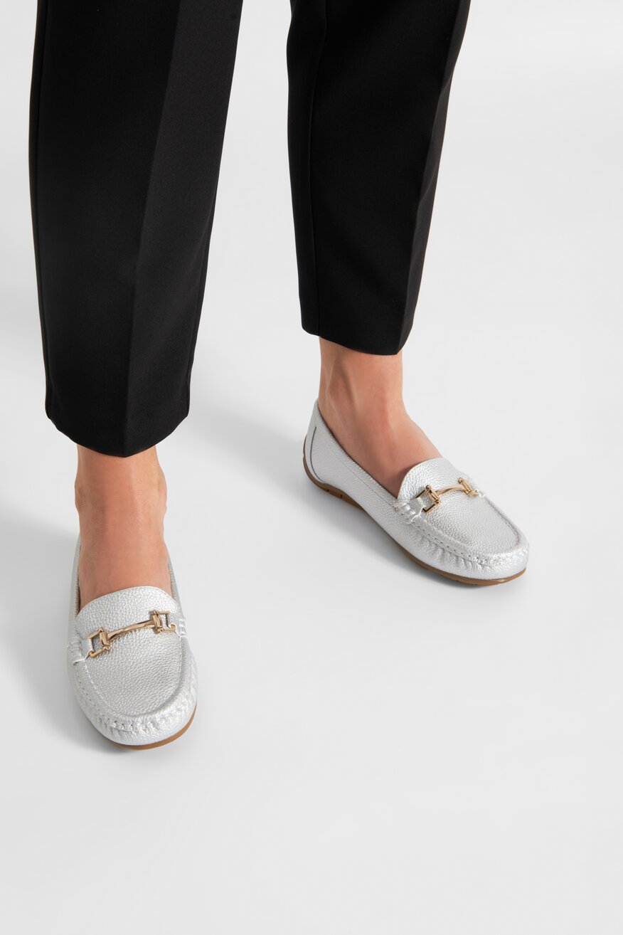 Mocasini Clara Barson ARGINTIU - 5905588614630