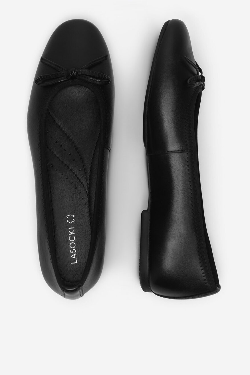 
                Lasocki - Baleriny skórzane - 5905588810513