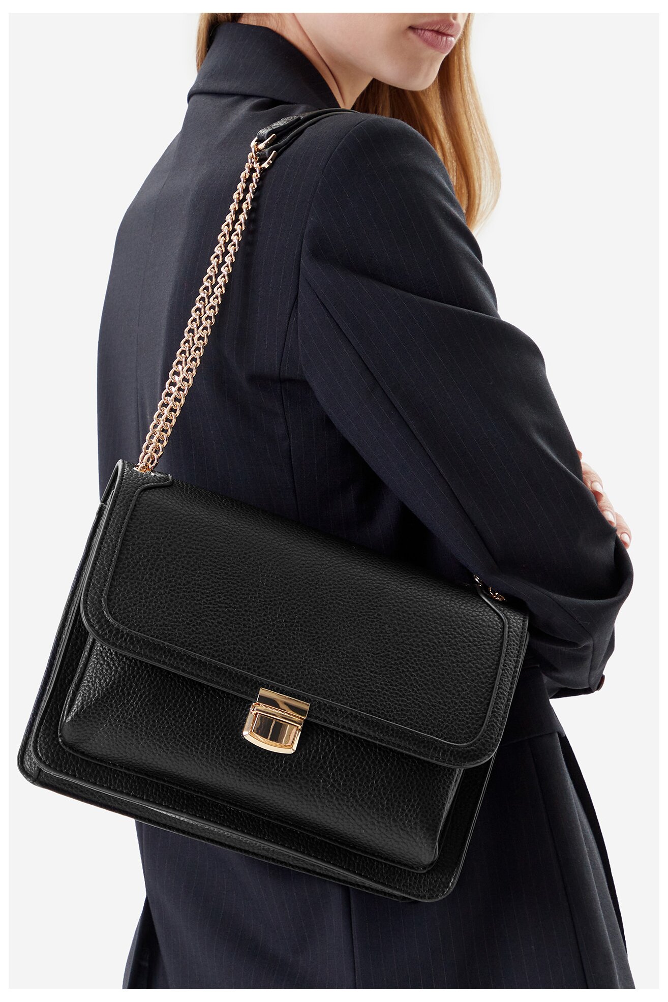 Geantă de mână Jenny C-JEN-L-010-08 NEGRU