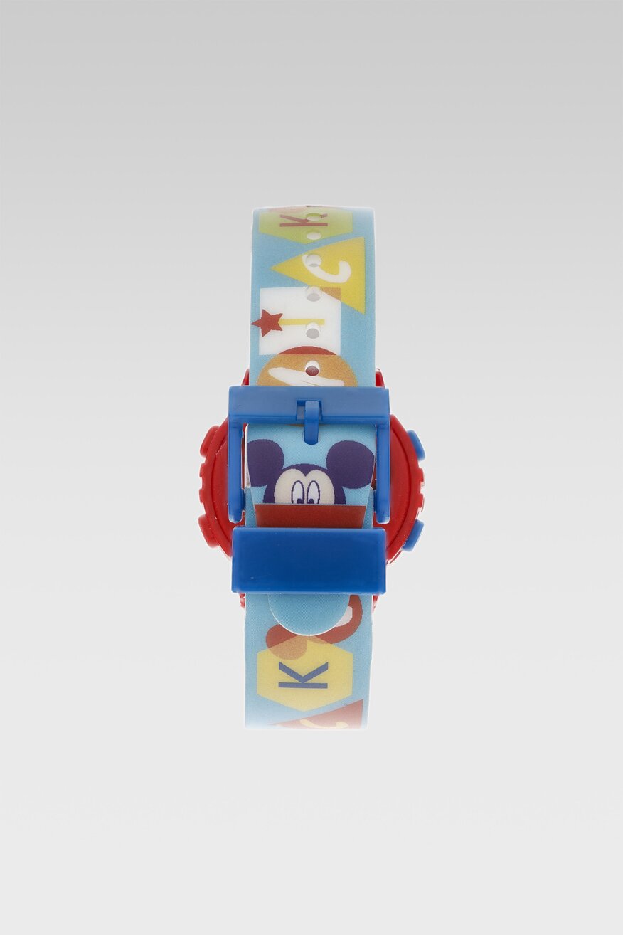 Mickey&Friends - Zegarek z printem niebieski - 5904862490700