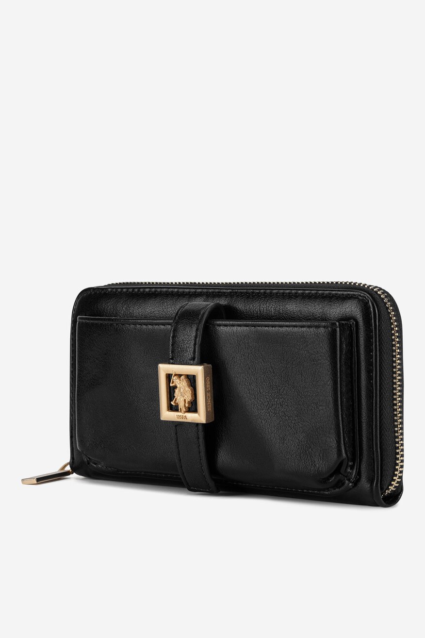 
                Дамски портфейл U.S. POLO ASSN. ЧЕРЕН - 5905588970897