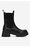 Bokacsizma DeeZee 12837-22-BLACK PU FEKETE
