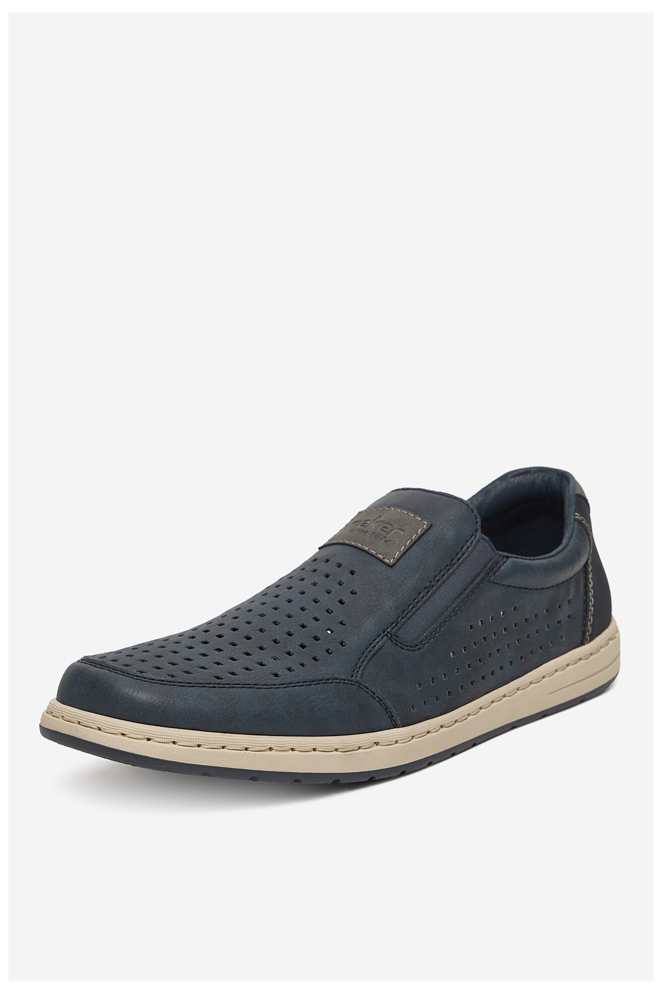 Polobotka Rieker 18267-15 TMAVĚ MODRÁ