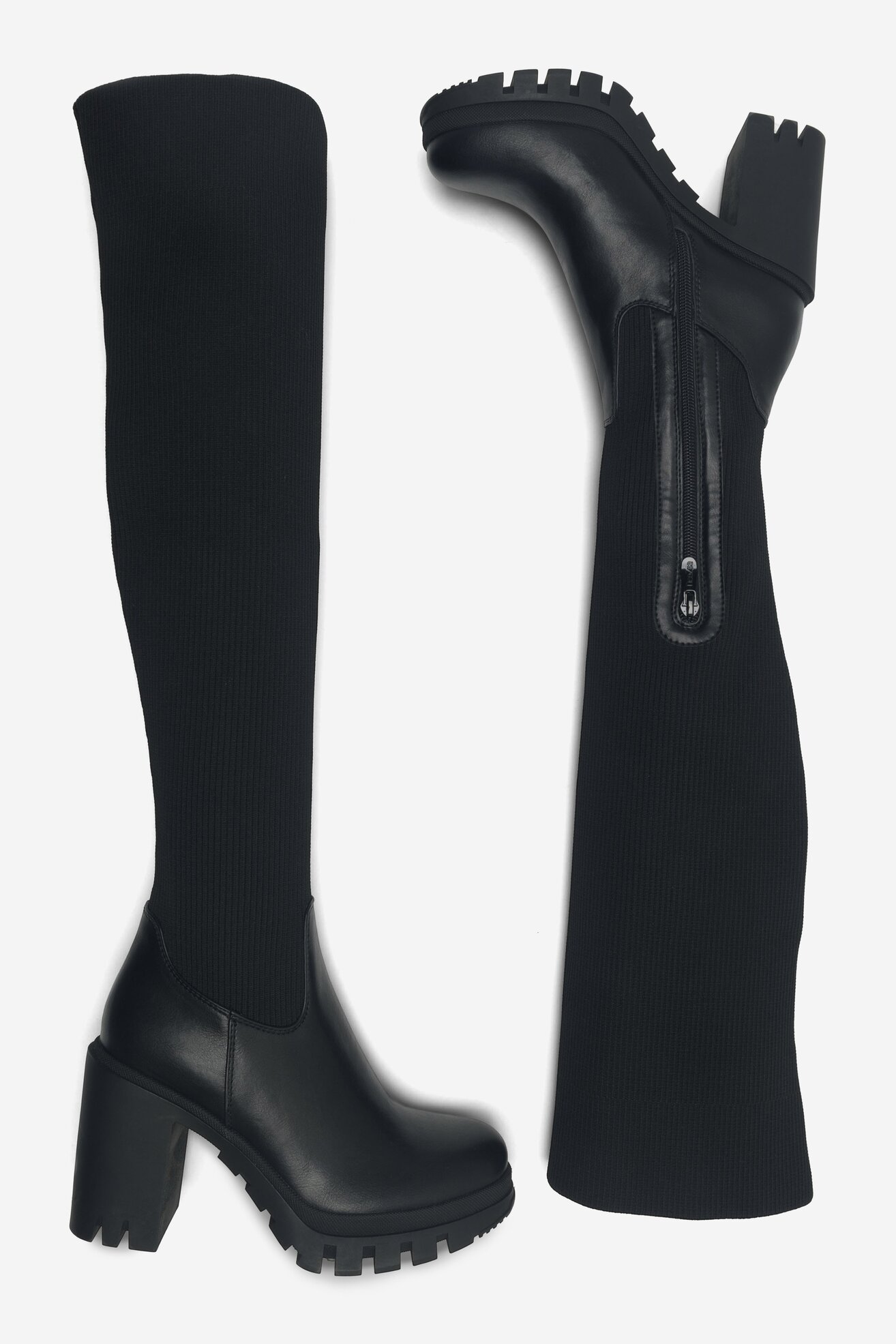 Čizme DeeZee MELISSA WS5955-02 CRNA