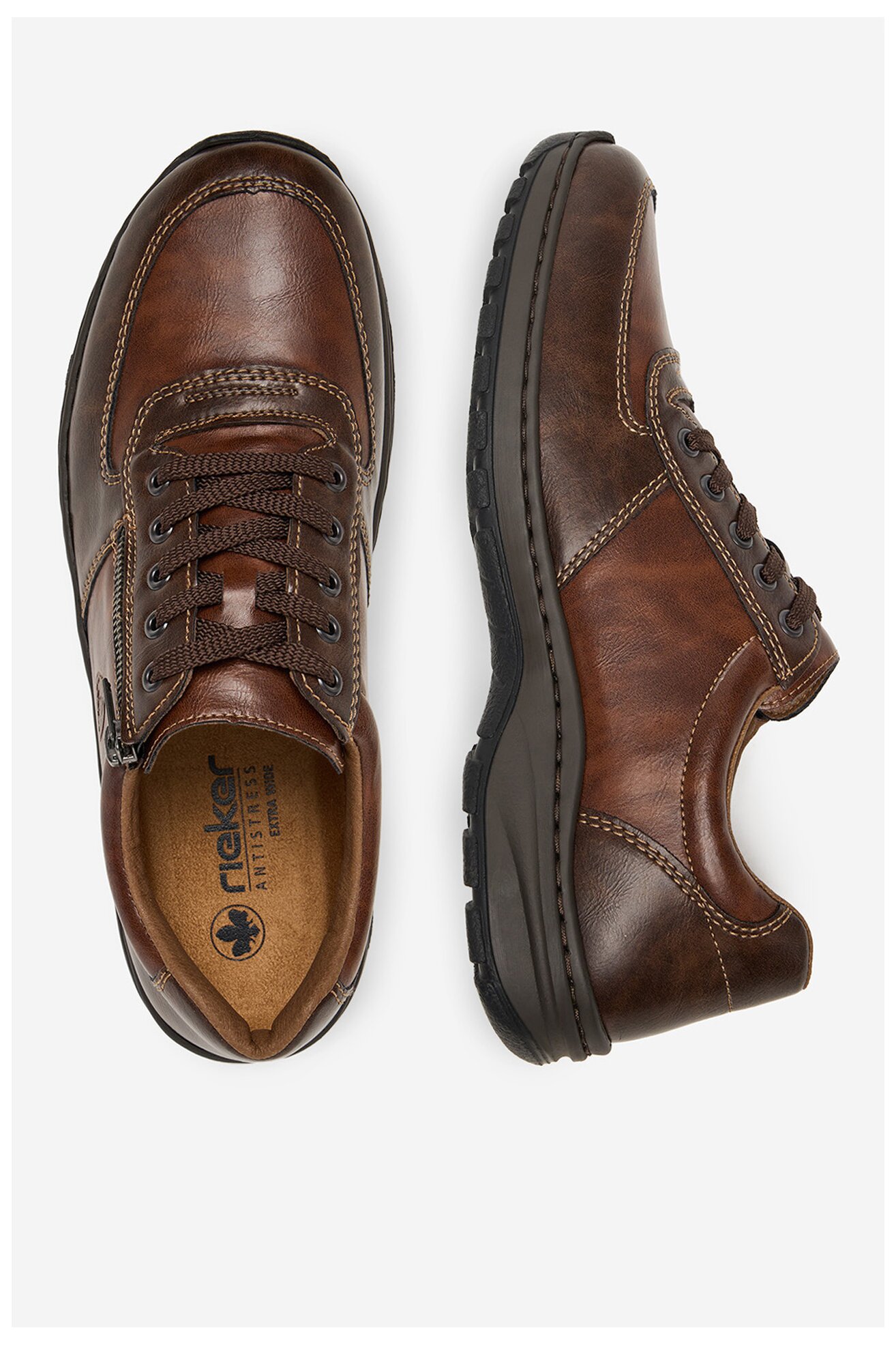 Половинки обувки Rieker 03329-25 КАФЯВ