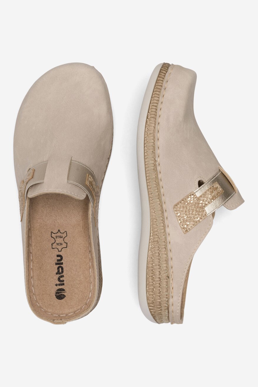 
                Inblu - Klapki beżowe - 5904862841755