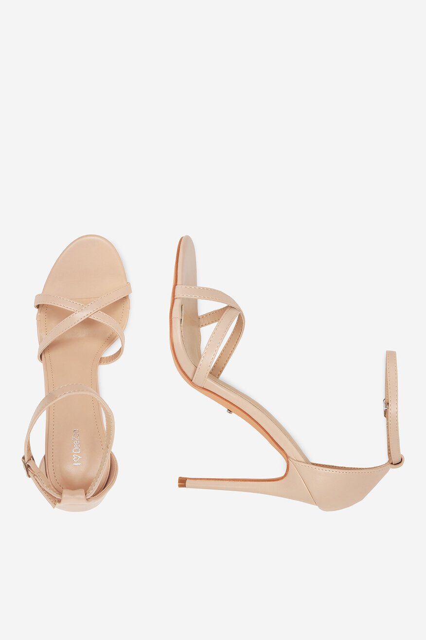 
                DeeZee - Sandały na szpilce - 5904410840681