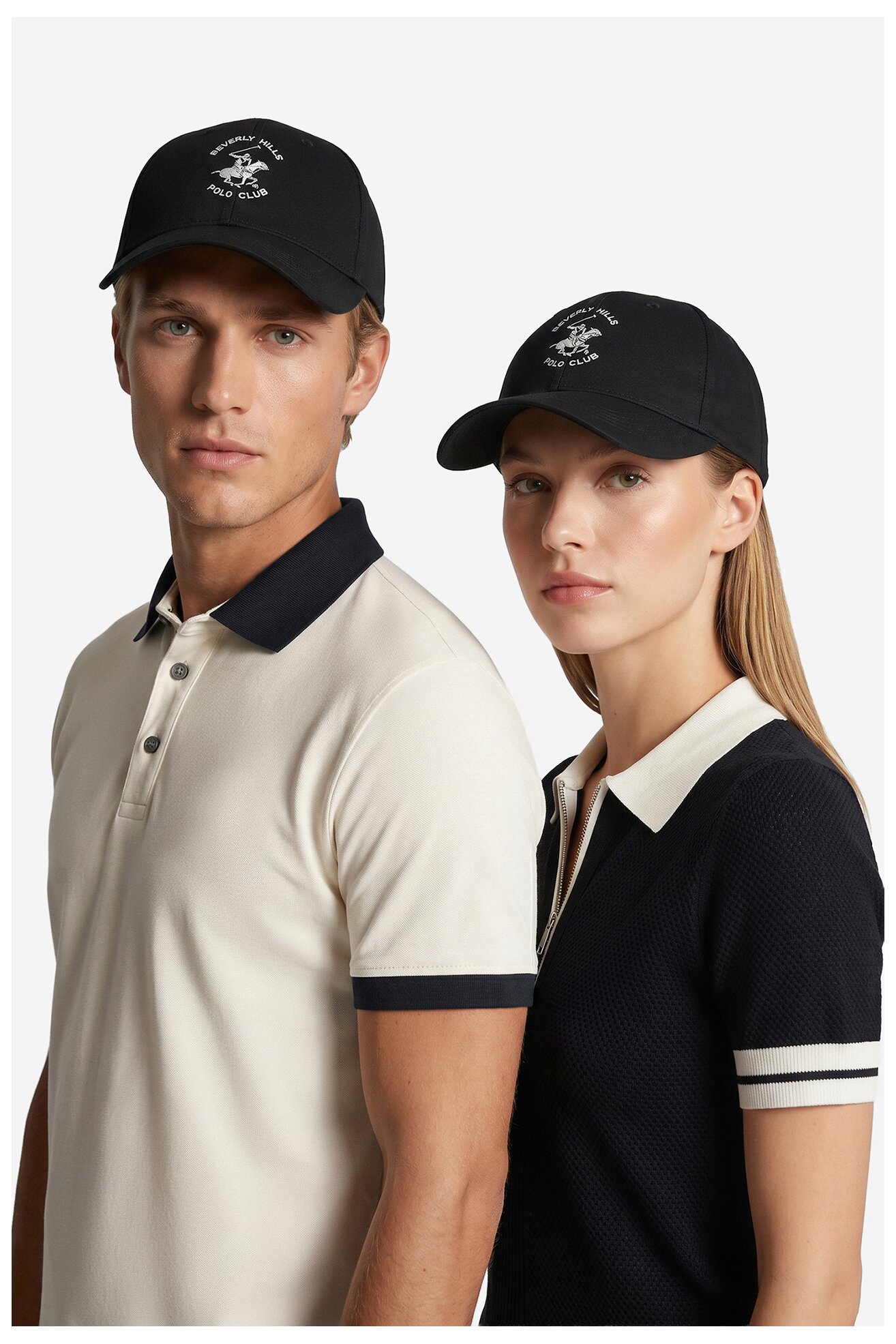 Czapka z daszkiem Beverly Hills Polo Club CWBEO-BHPC-U3-003-SS26 Czarny