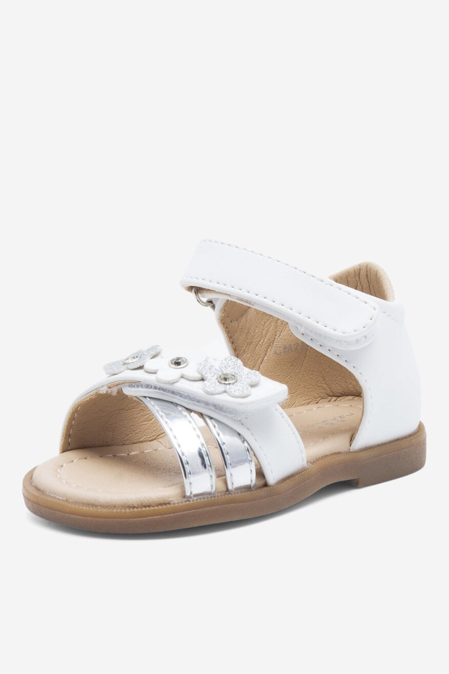 
                Nelli Blu - Sandały białe - 5904862827216