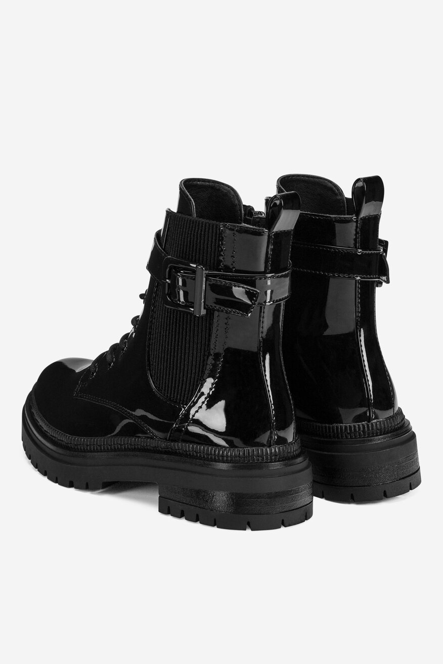 DeeZee - Trzewiki lakierowane - 5905588841333