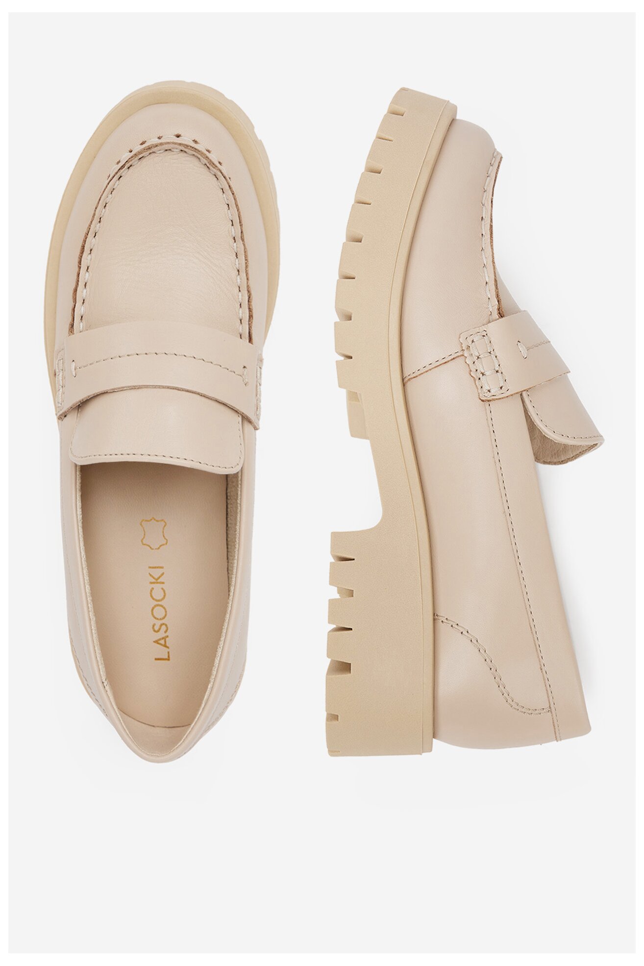 Mocasini Lasocki ARC-BEA-02 BEJ