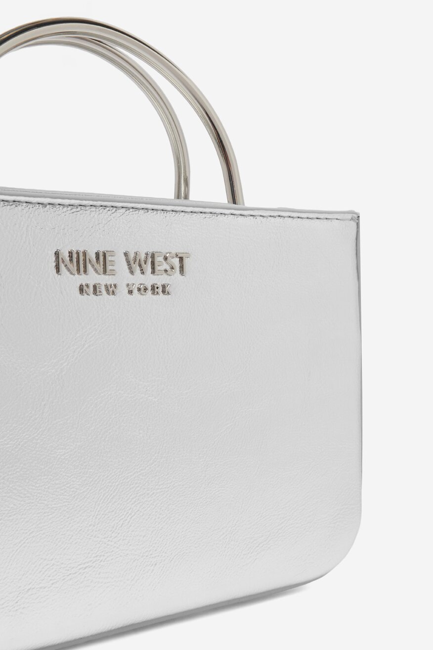 
                Сумка З Ремінцем NINE WEST СРІБНИЙ - 5906751882283