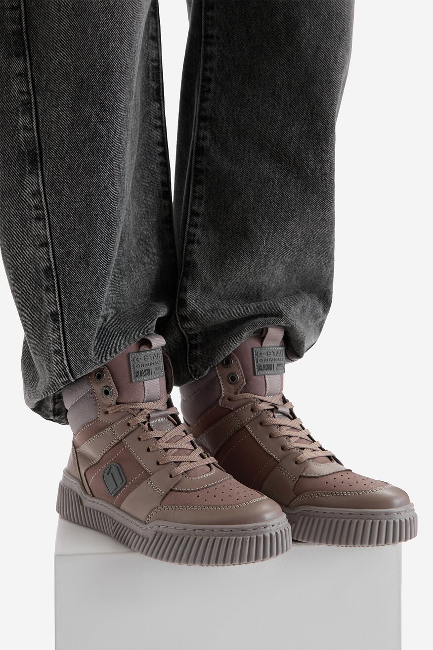 
                G-STAR RAW - Sneakersy skórzane - 5906751387818