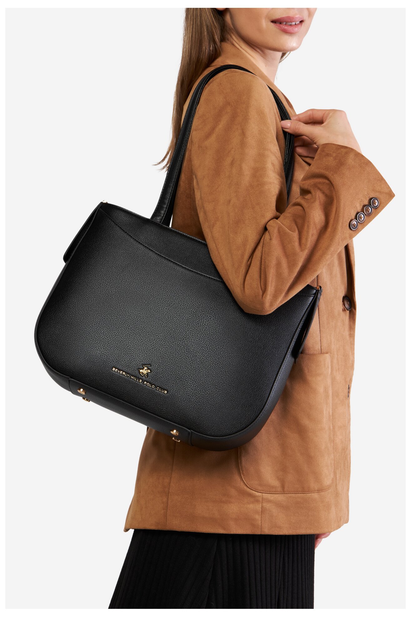 Torebka Beverly Hills Polo Club BHPC-C-005-07 Czarny