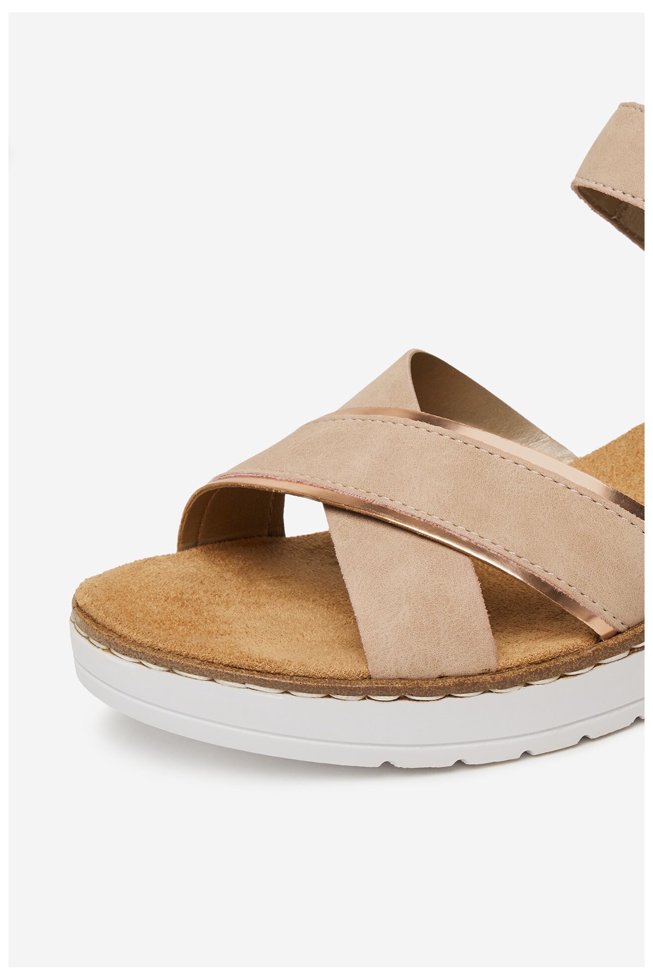 Sandały Rieker CEO-V38G9-31 Beżowy