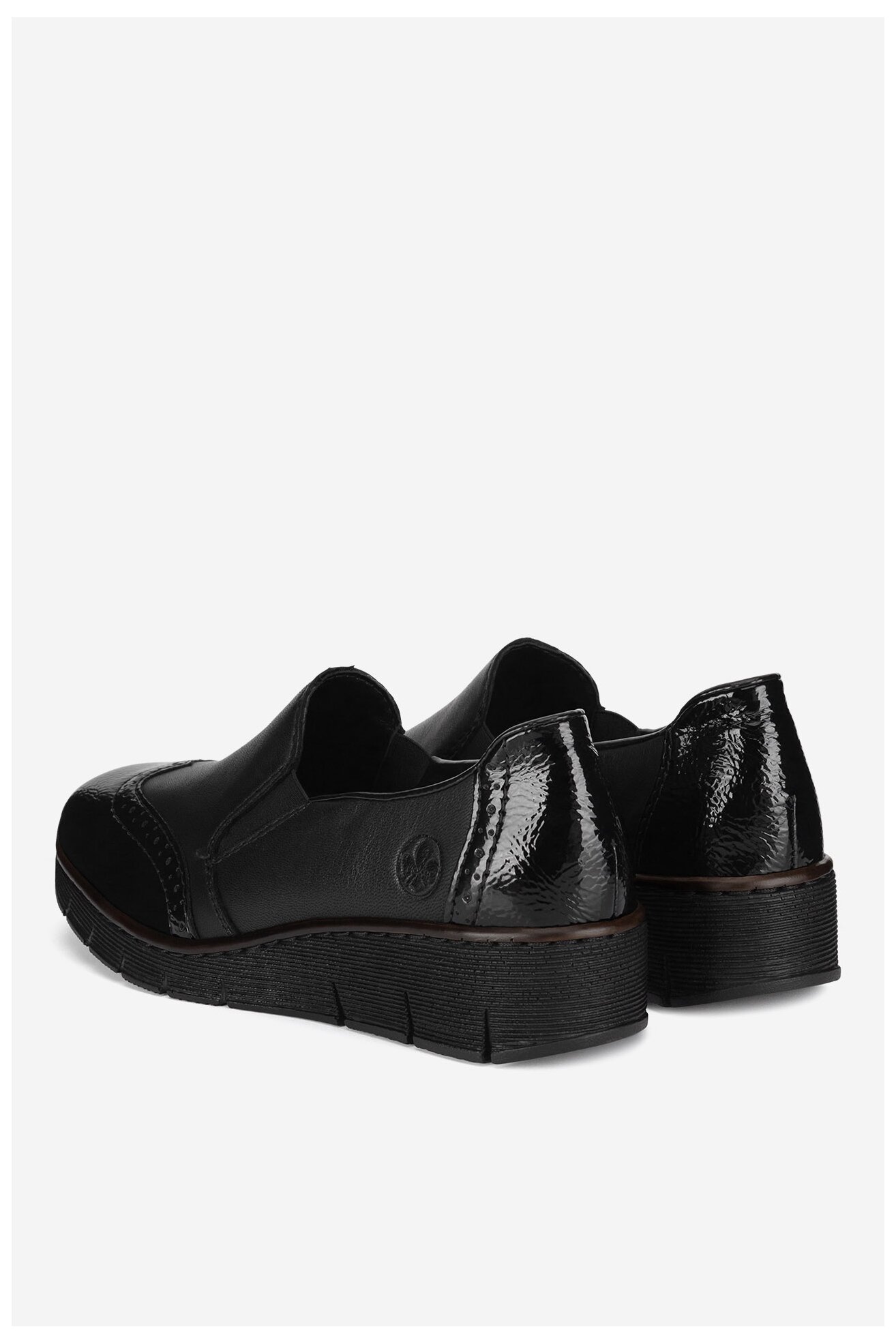 Напівчеревик Rieker 53776-00 ЧОРНИЙ