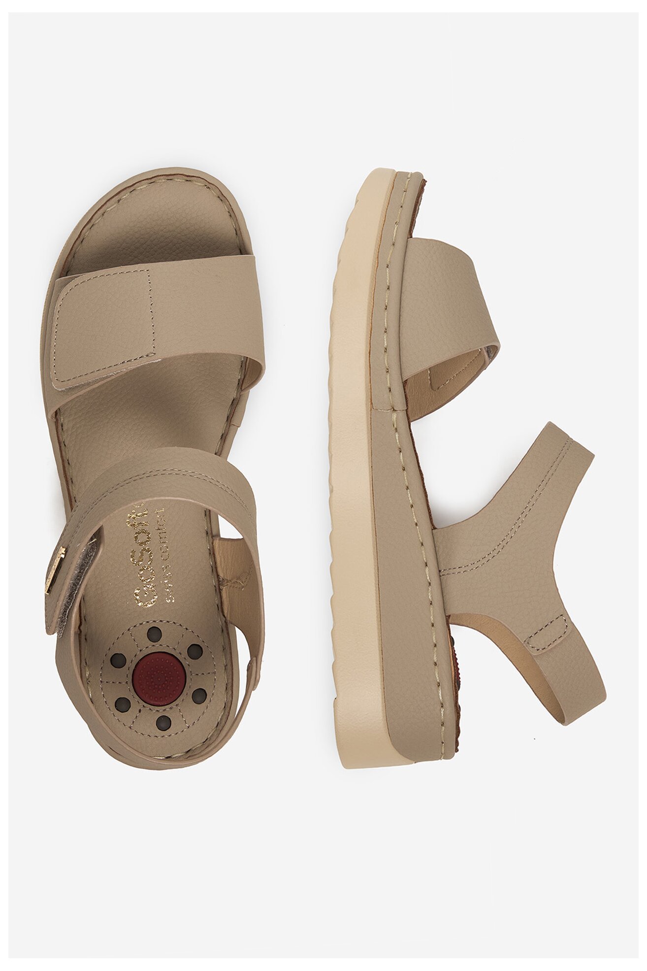 Sandały Go Soft CEO-LA3J9111-L8 Szary jasny