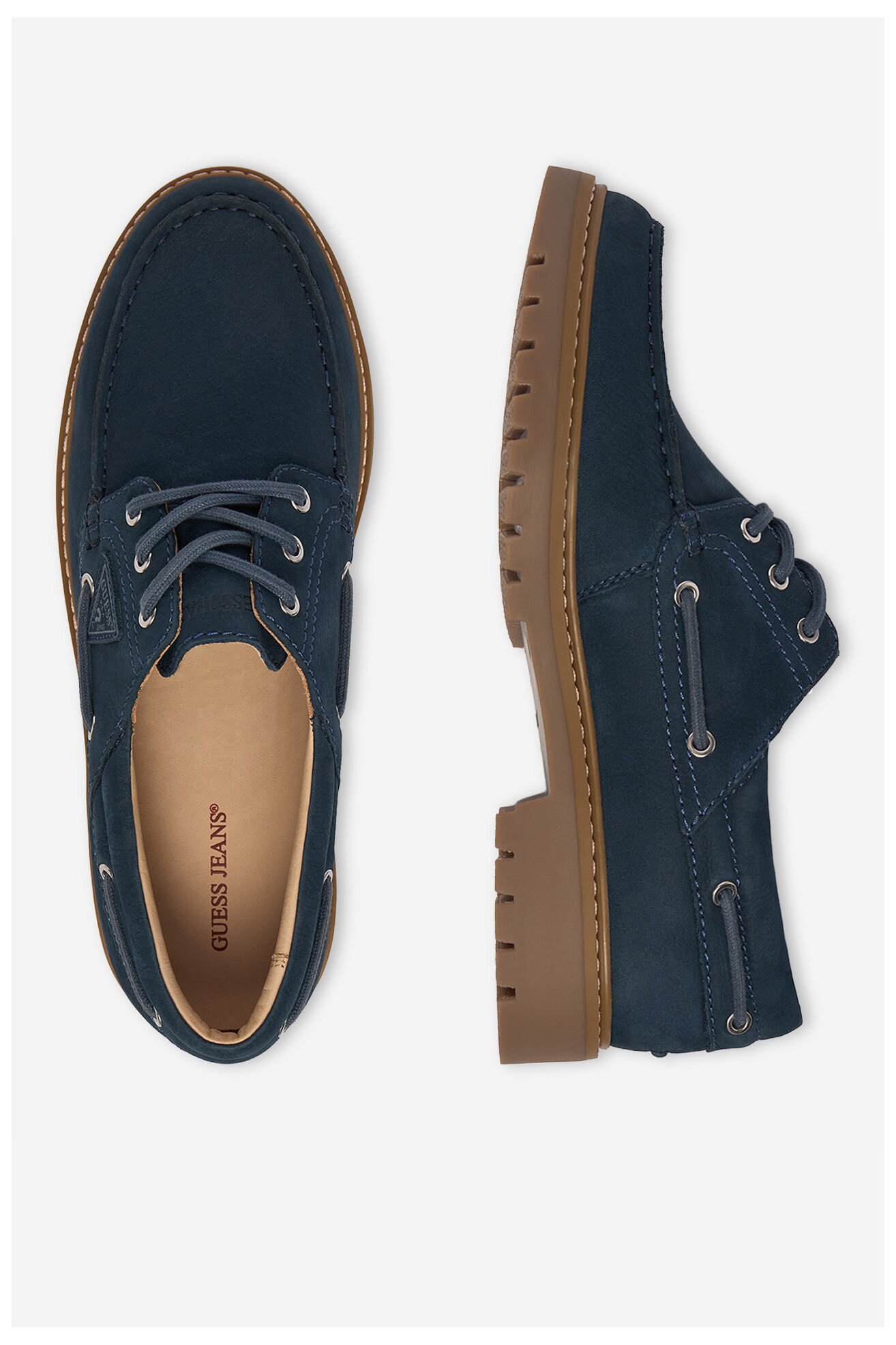 Półbuty GUESS JEANS CWBEO-FOX-01 MI08 Granatowy