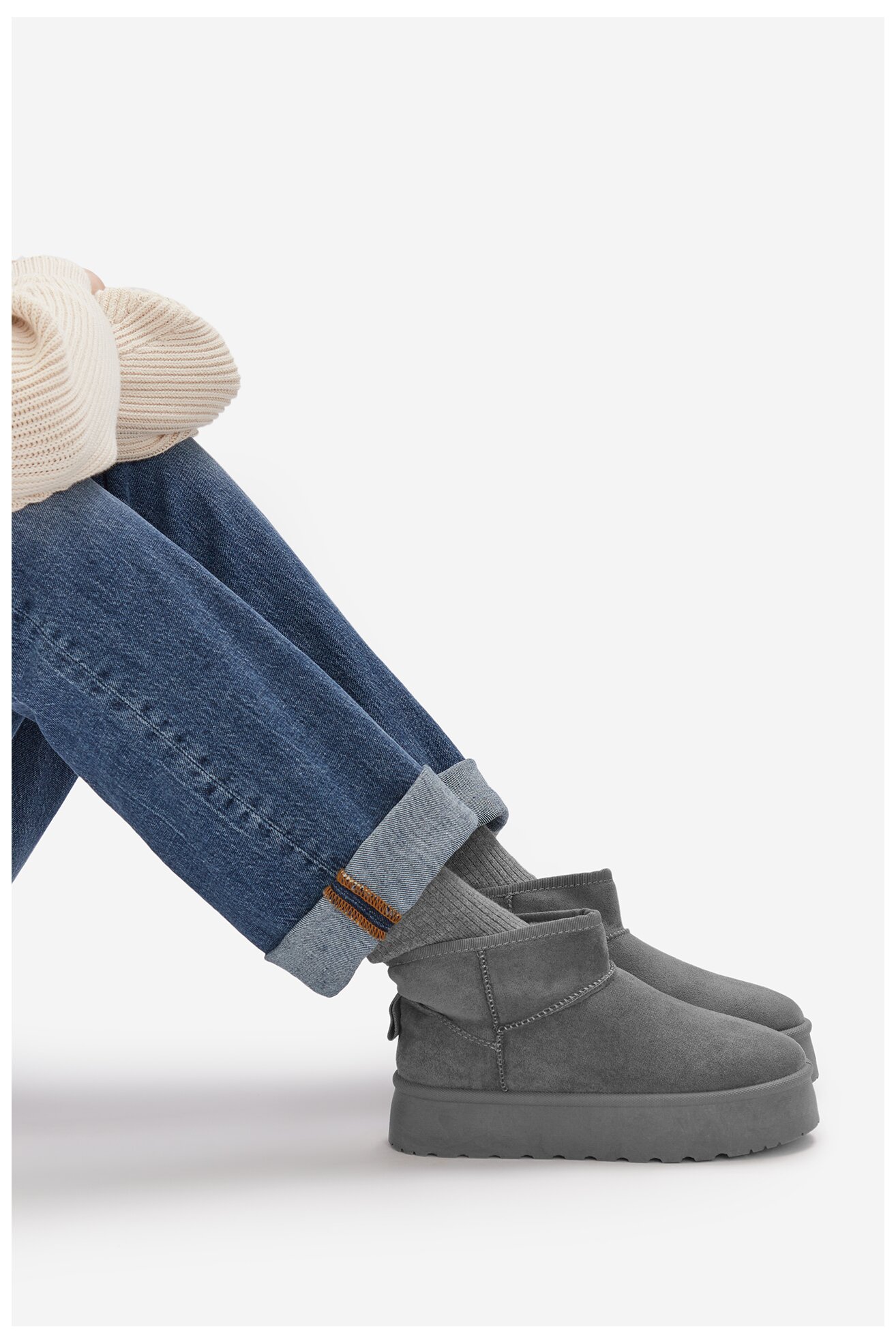 Kratke čizme Jenny CEO-WSX23-01 SIVA