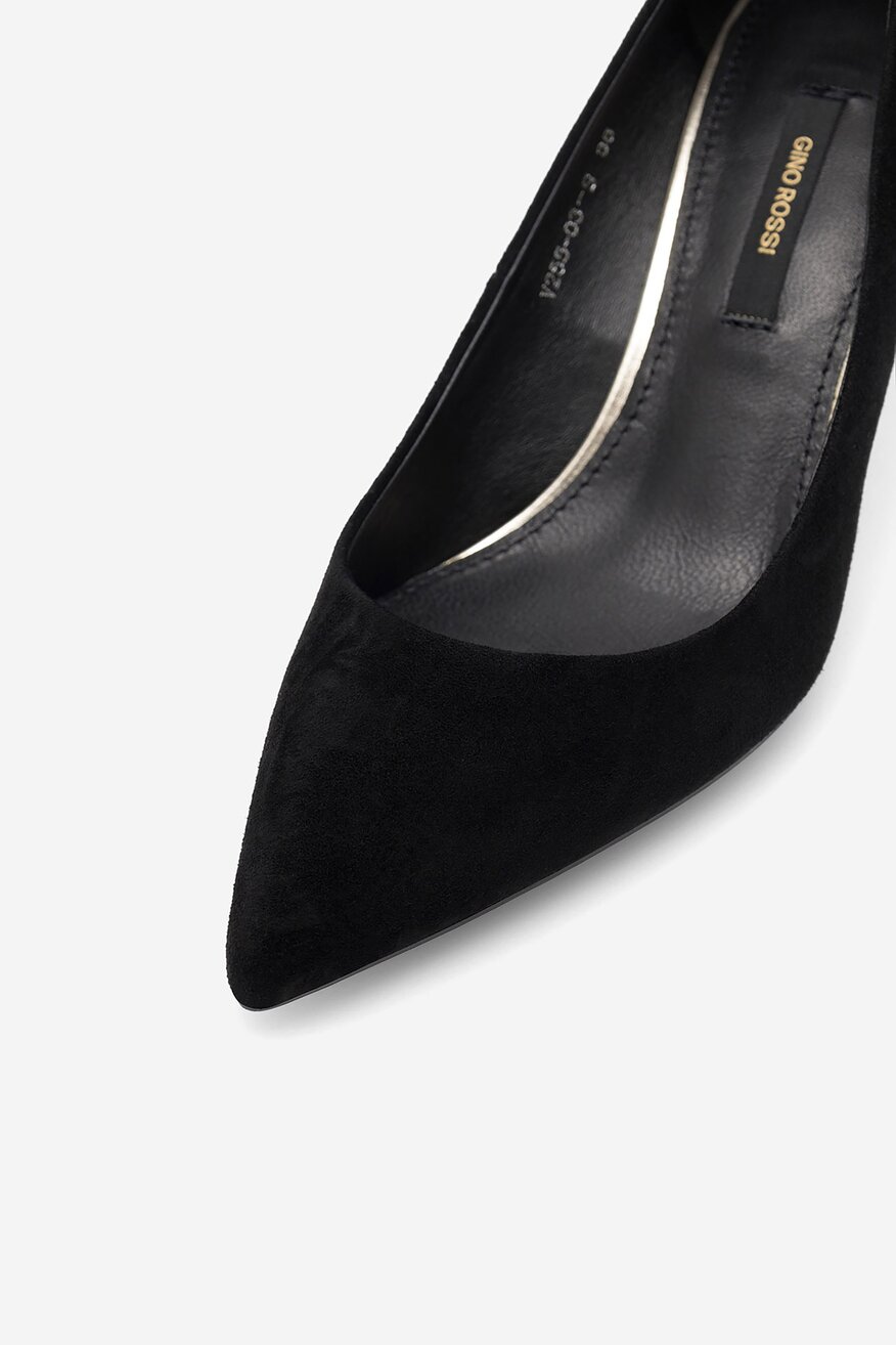 
                Gino Rossi - Czółenka skórzane na szpilce - 5905588064626