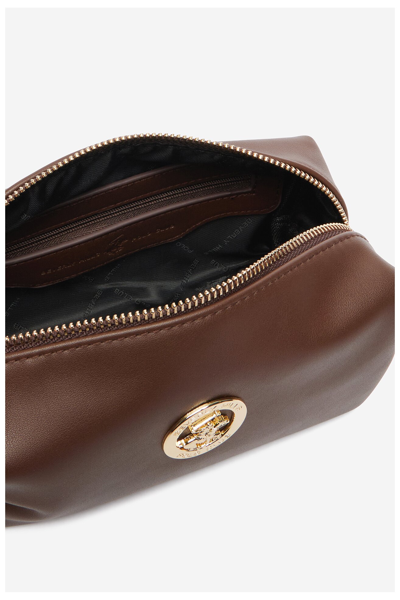 Kosmetyczka Beverly Hills Polo Club CEO-BHPC-W1-012-SS26 Brązowy