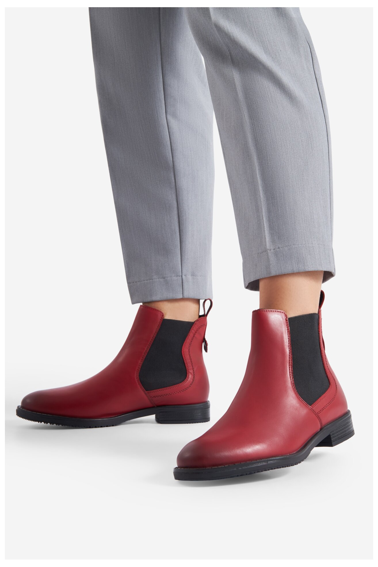 Kratke čizme Lasocki WI23-DALIA3-21 CRVENA