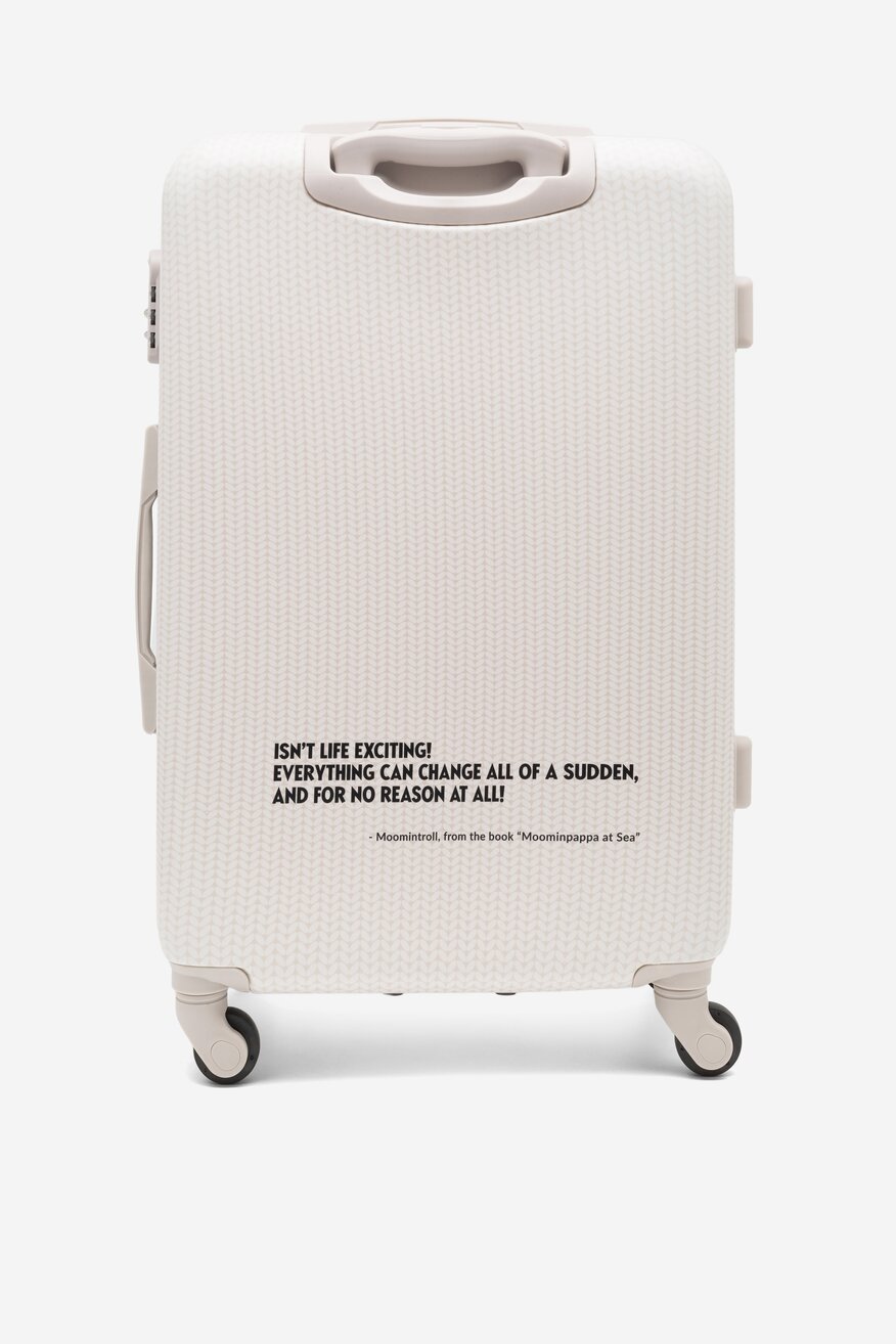 
                MOOMIN - Średnia twarda walizka - 5905588106319
